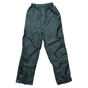 VTG 80s LINKSPORT 100% Nylon Lightweight Ankle Zip Swishy Pants SZ S